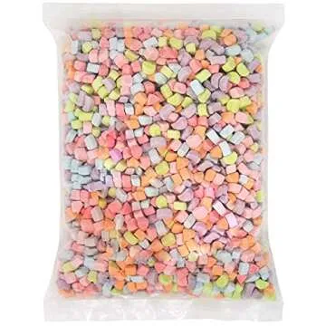 By The Cup Assorted Dehydrated Cereal Marshmallow Bits, 1 Pound Bulk Bag