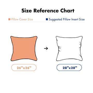 MIULEE Throw Pillow Insert, Hypoallergenic Stuffer Pillow Inserts Decorative Square Premium Sham Pillow Forms for Sofa Couch Bed 28x28 Inch White