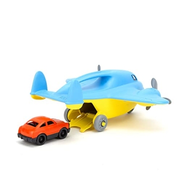 Eco-Friendly Green Toys Blue Cargo Plane for Kids