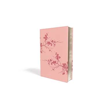 RVR60, Biblia de Estudio Serie 50, Leathersoft, Dos tonos, Tamaño Manual, Rosado, Palabras de Jesú...