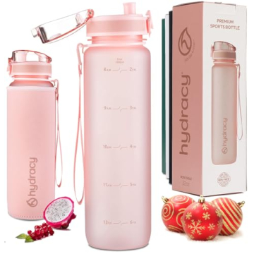 Stay Hydrated with the Hydracy Water Bottle - 32oz BPA Free