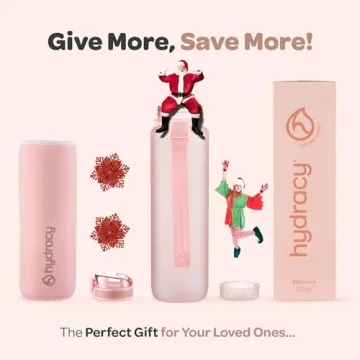 Stay Hydrated with the Hydracy Water Bottle - 32oz BPA Free