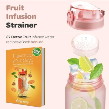 Stay Hydrated with the Hydracy Water Bottle - 32oz BPA Free