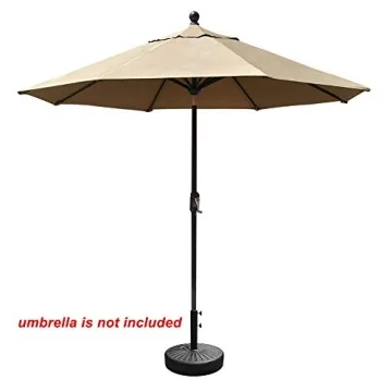 Lightweight Umbrella Base for Secure Outdoor Stability