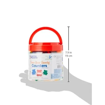 Bear Counters Set for Interactive Learning, Ages 3 Plus