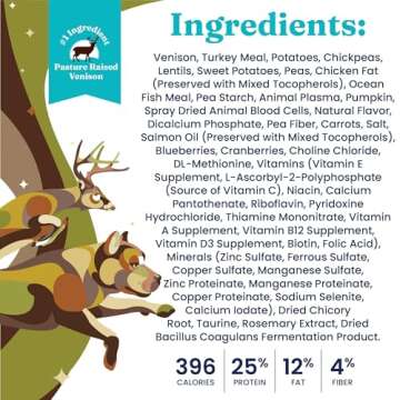 Solid Gold Grain Free Dog Food with Venison & Probiotics