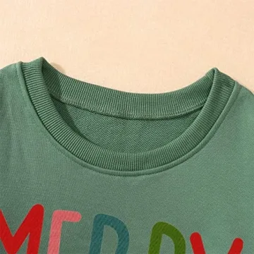 Merry and Bright Christmas Sweatshirt for Women