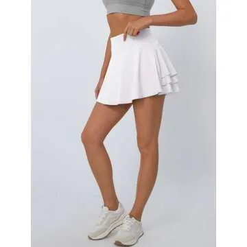 Trendy Queen Pleated Tennis Skirt for Active Women