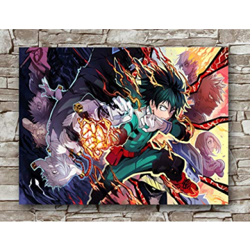 Stunning My Hero Academia Poster | 18x24 Inches | Wall Art