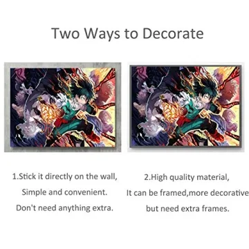 Stunning My Hero Academia Poster | 18x24 Inches | Wall Art
