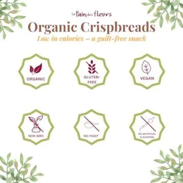 Organic Chestnut Crispbread | Healthy Gluten-Free Snack | 6 Pack