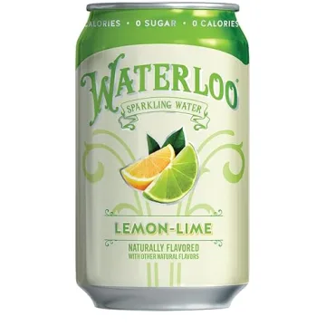 Waterloo Sparkling Water Lemon-Lime Zero Calories 12 Pack