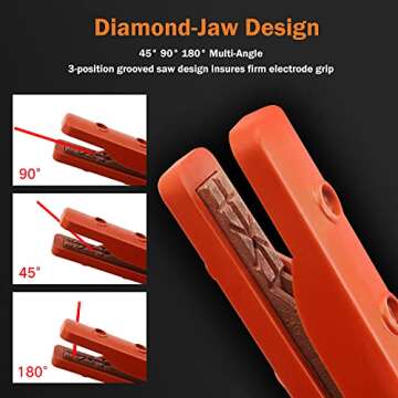 KSEIBI 331215 300 Amp Welding Electrode Holder American Design