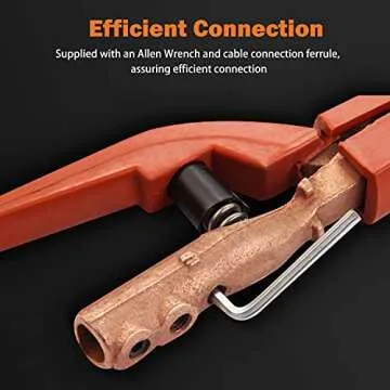 KSEIBI 331215 300 Amp Welding Electrode Holder American Design