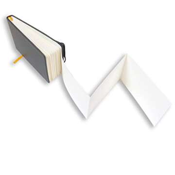 Field Artist 4 in. x 6.5 in. Rectangle Watercolor Journal, Hardbound with 80 pgs. 200 GSM, Cold Press Paper