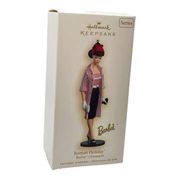 ROMAN HOLIDAY BARBIE #14 2007 HALLMARK KEEPSAKE ORNAMENT QX2357
