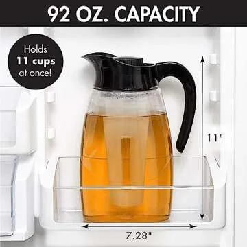 Primula Flavor-It Beverage System, Includes Large Capacity Fruit Infuser Core, Tea Infuser Core, and...