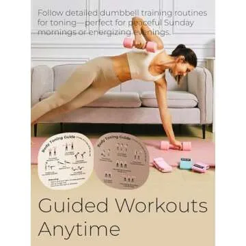 Adjustable Dumbbell Set for Light Workouts｜Home Gym