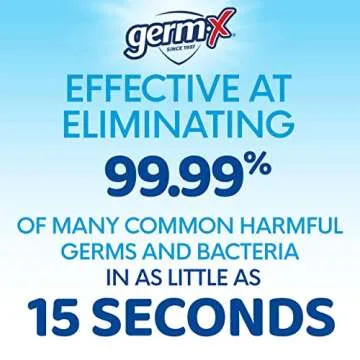Germ-X Original Hand Sanitizer, Kids Hand Sanitizer, Non-Drying Moisturizing Gel with Vitamin E, Instant and No Rinse Formula, Bulk Mini Travel Size for On-The-Go, 2 Fl Oz (Display Pack of 6)