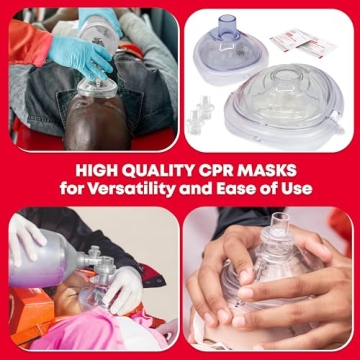 CPR Mask Combo Kit for Adults & Infants – Ever Ready