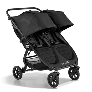 Baby Jogger City Mini GT2 All-Terrain Double Stroller – Jet Black