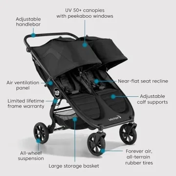 Baby Jogger City Mini GT2 Double Stroller Perfect for Kids