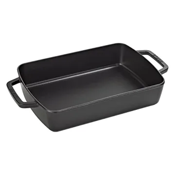 Staub Cast Iron 12-inch x 8-inch Roasting Pan – Versatile Culinary Essential