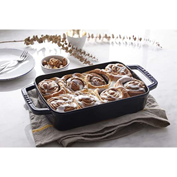 Staub Cast Iron Roasting Pan for Effortless Cooking