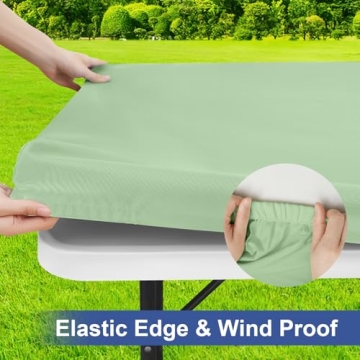 Homing Elastic Waterproof Table Cloth for Outdoor Use