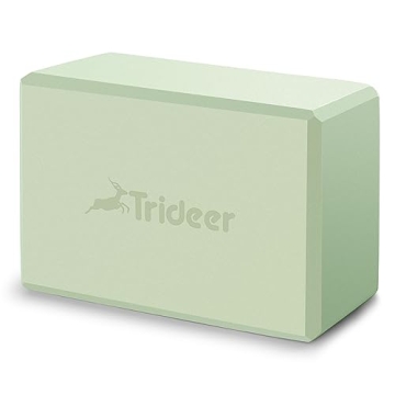 Trideer Yoga Block, Soft Non-Slip Surface Premium Foam Blocks, Supportive, Lightweight, Odor Resista...