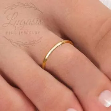 Gold Toe Ring - Cute Handmade Toe Ring For Teens and Women - Hypoallergenic Comfortable 14k Gold Fil...