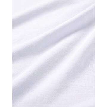 CRZ YOGA Women's Cotton Short Sleeve Casual Shirt