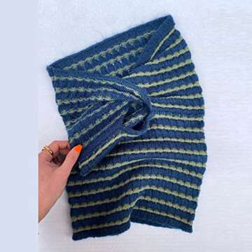 MISSACTIVER Women Striped Knit Bandeau Top – Sexy & Stylish Tube Top!