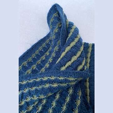 MISSACTIVER Women’s Stylish Striped Knit Bandeau Top