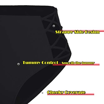 Stylish High-Waisted Bikini Bottom - COLO Swimwear