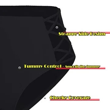 Stylish High-Waisted Bikini Bottom - COLO Swimwear