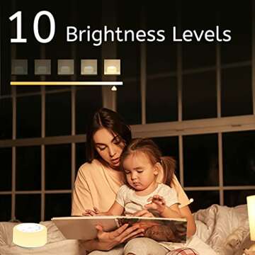 ColourNoise Sound Machine White Noise Machine 12 Colors Night Lights Brown Noise Machine with 30 Soothing Sounds Sleep Sound Machine with 5 Timers Portable for Home Travel and Office(White)