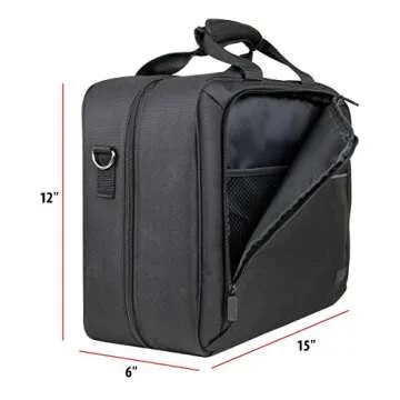 USA Gear Medical Bag - Doctor/Vet/Nurse Bag with Water-Resistant Exterior and Customizable Interior