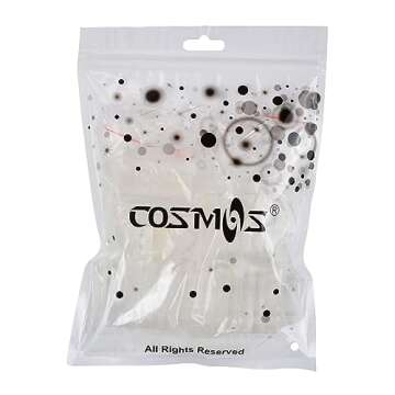 Cosmos Pack of 30 Different DIY 3D Silicone Nail Art Decortive Design Mold Nail Art Making Tools Mould Kit