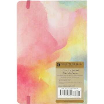 Watercolor Sunset Dot Matrix Notebook – Ideal for Creative Minds