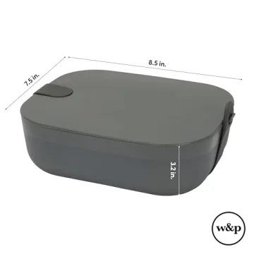 Stylish W&P Porter Bento Lunch Box for Meal Prep