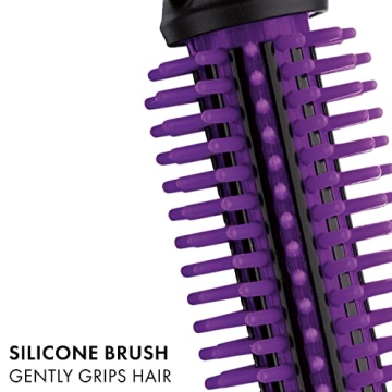 Hot Tools Pro Heated Silicone Brush Styler for Gorgeous Curls