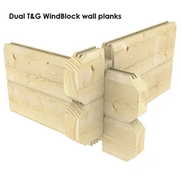 Allwood Sommersby Garden House Kit - Easy Assembly, 174 SQF