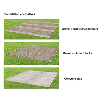 Allwood Sommersby Garden House Kit - Easy Assembly, 174 SQF