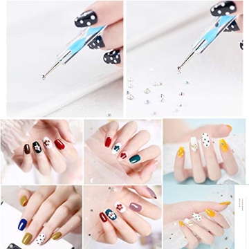 ABenkle 10Pcs Dotting Tools Set for Nail Art and Crafts