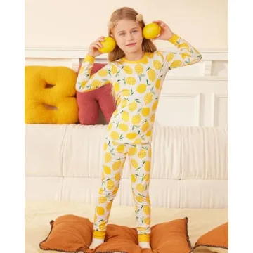 Bamboo Viscose Toddler Pajama Sets Comfortably Stylish