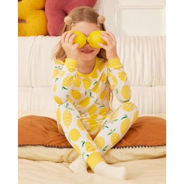 Bamboo Viscose Toddler Pajama Sets Comfortably Stylish