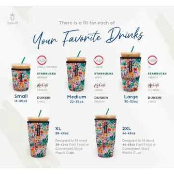 Sok It JavaSok Cup Sleeve for Iced Coffee Lovers