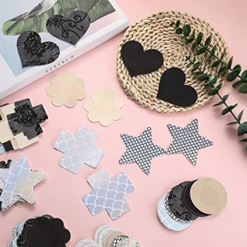 Vicenpal 30 Pairs Nipple Pasties for All Occasion