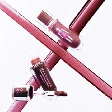 WAKEMAKE WM X NETFLIX SQUID GAME Dewy Gel Maxi Gloss 14 Pink Scar Set (+Watery Tok Tint Mini 7 Bloody Pop)